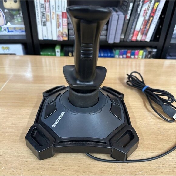 Logitech Attack 3 Gaming Joystick PC USB ATK3 Flight Stick Simulator L21 - Picture 5 of 6